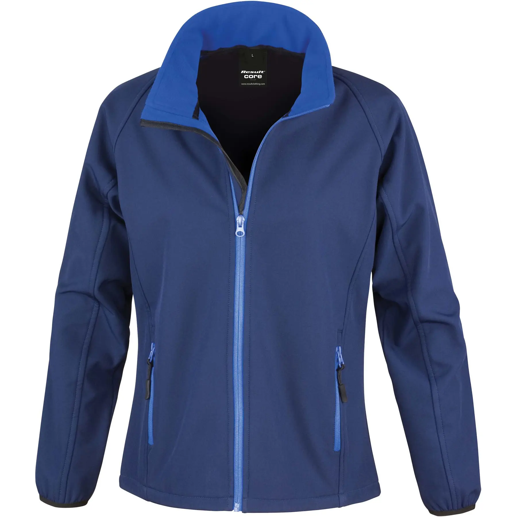 Result Bleu Jacket Softshell Femme Printable
