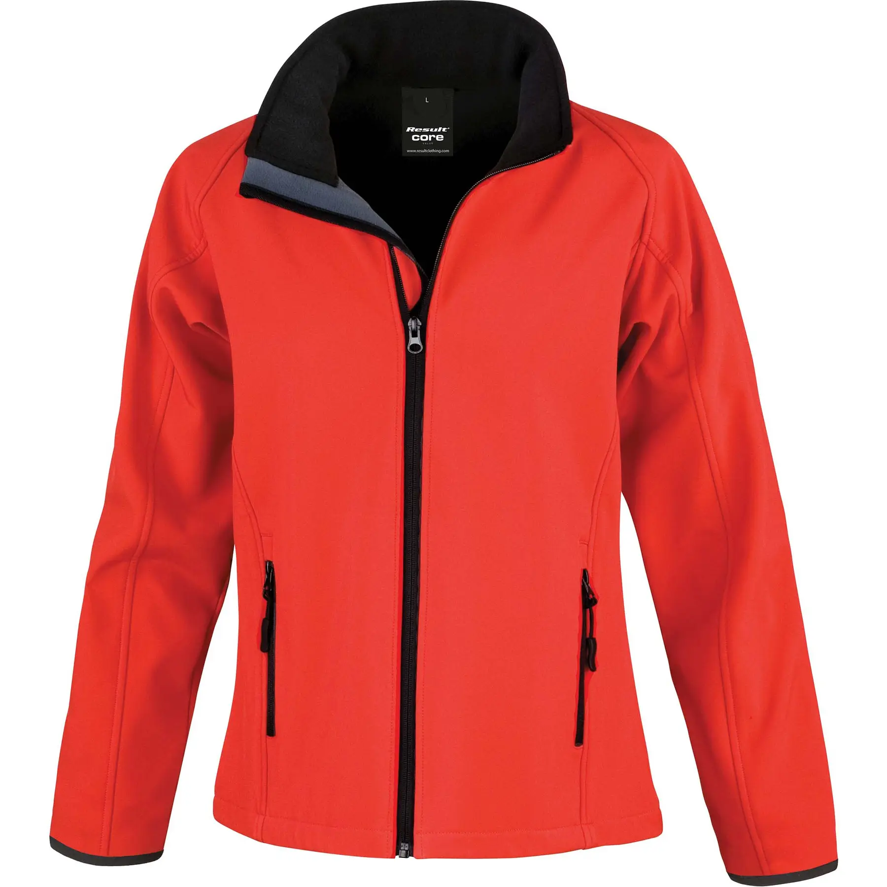 Result Rouge Jacket Softshell Femme Printable