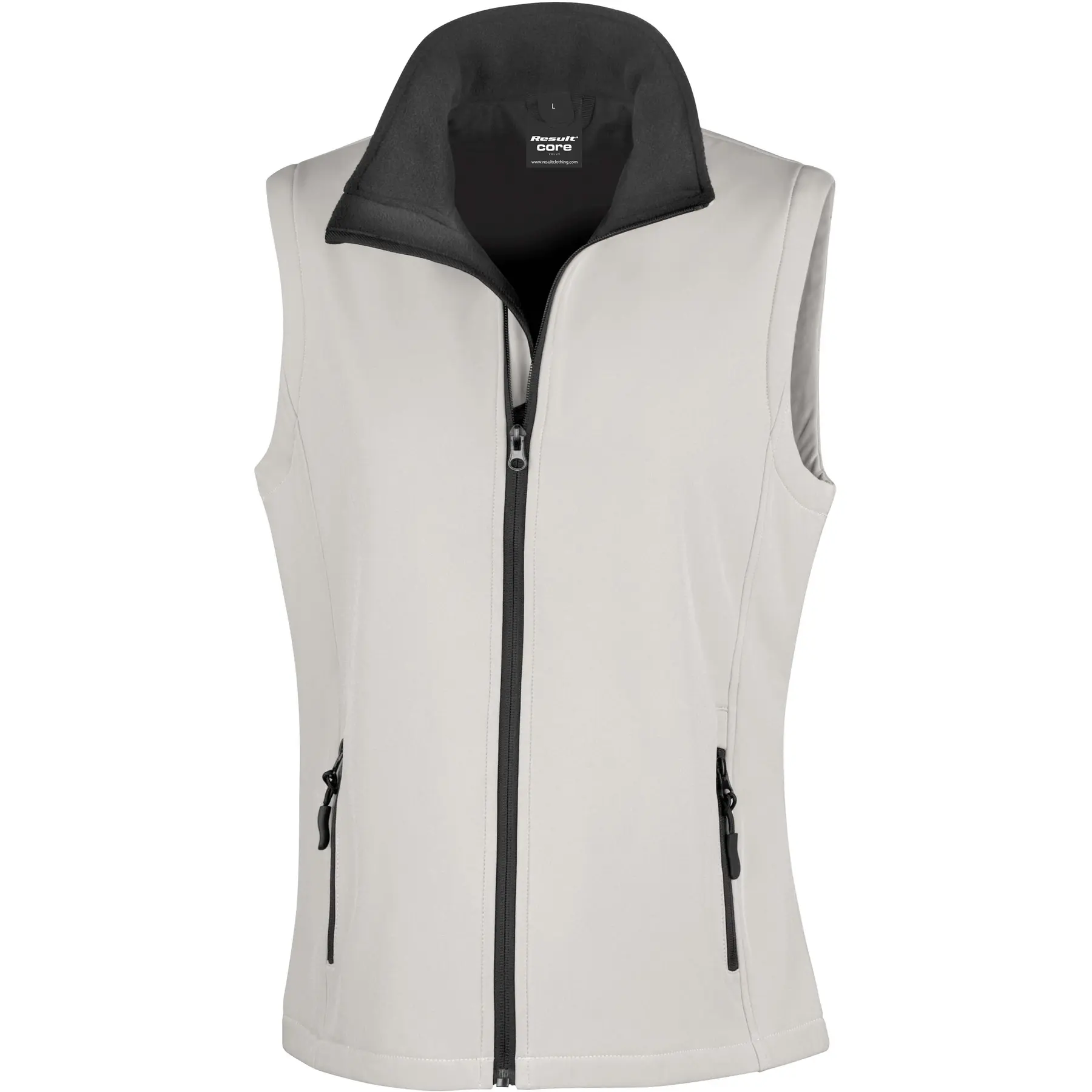 Result Women's Blanc Softshell Puffer Vest