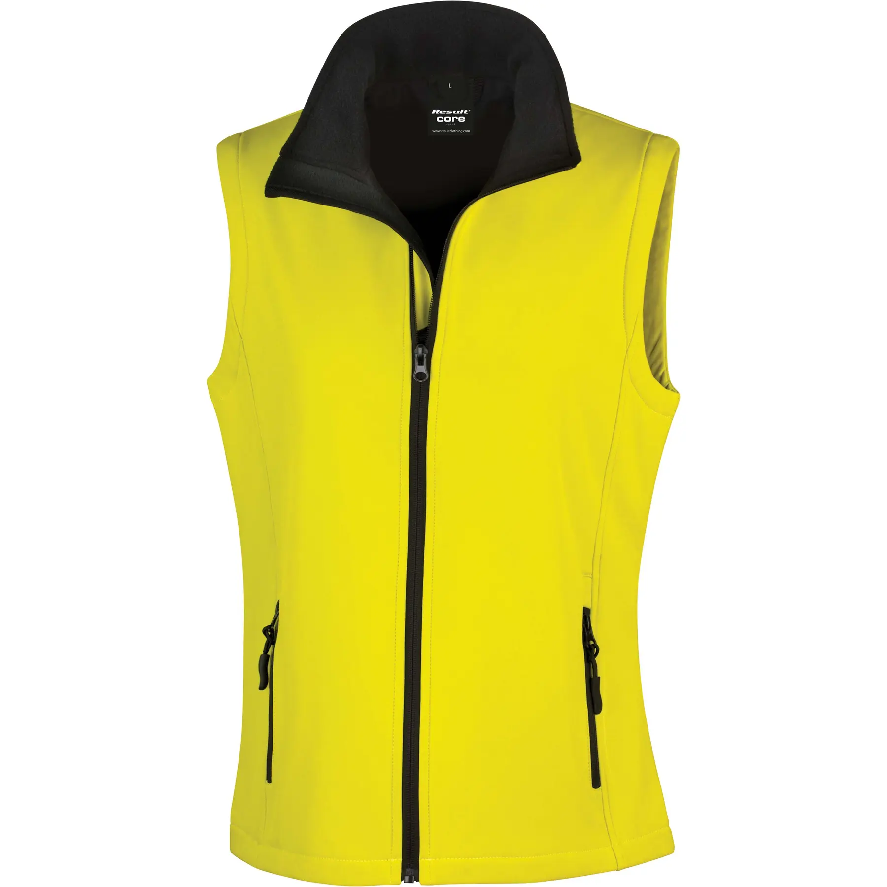 Result Women's Violet Softshell Puffer Vest
