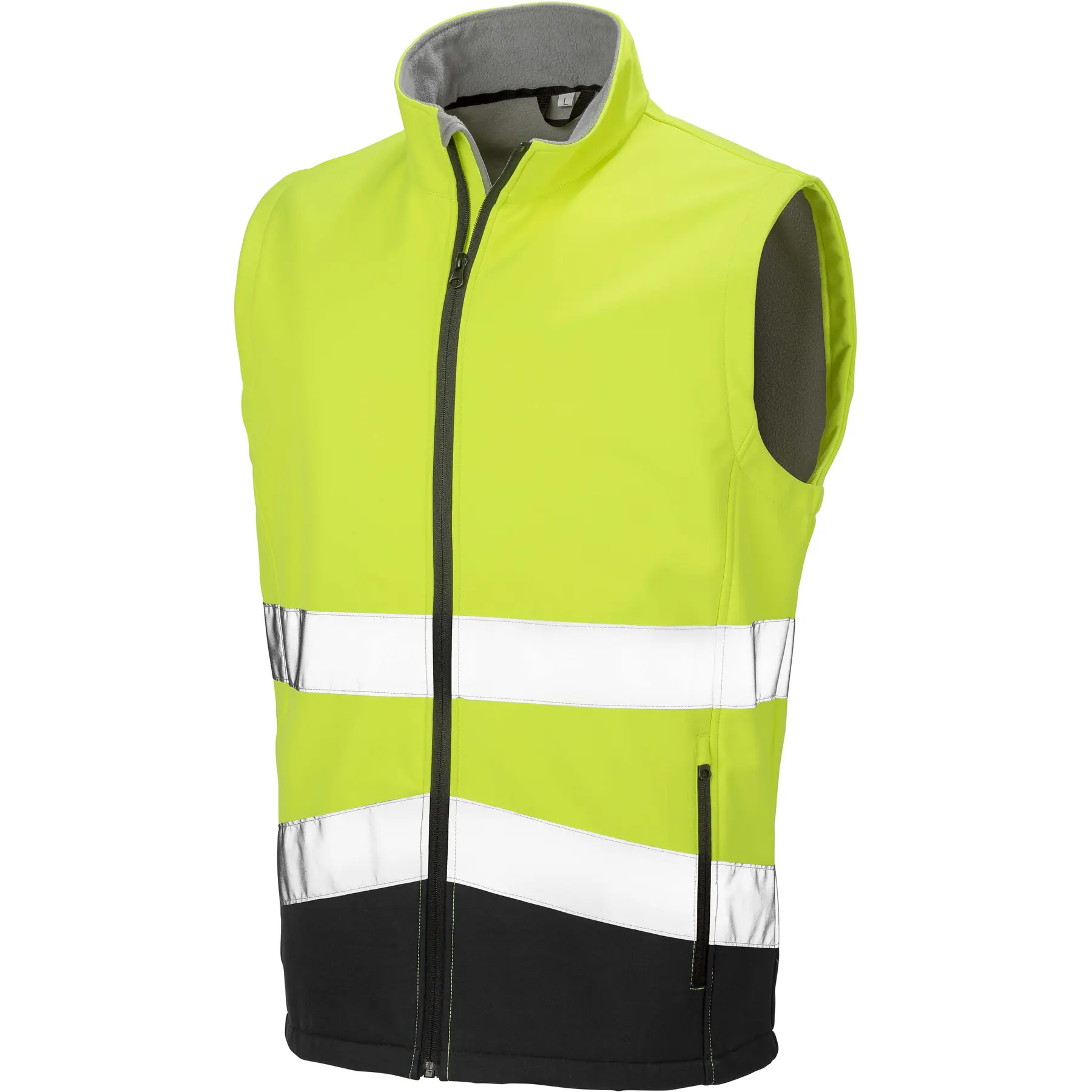 Weste Result Softshell High Viz