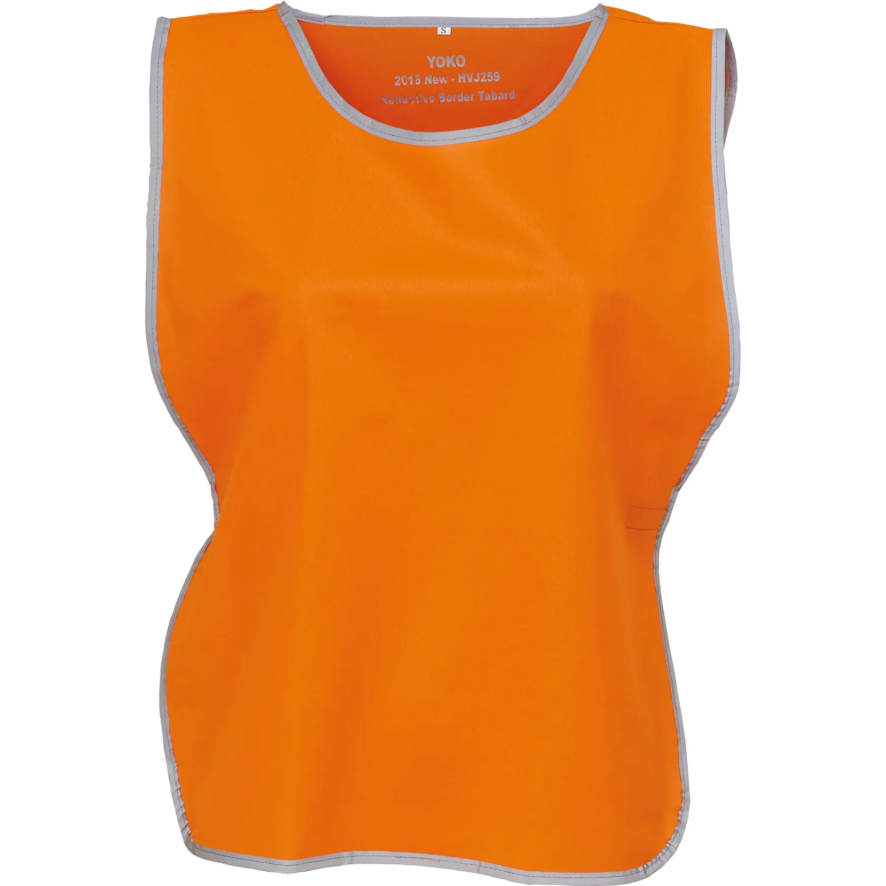Yoko Chasuble à Bordure Réfléchissante , Orange, Taille L/XL