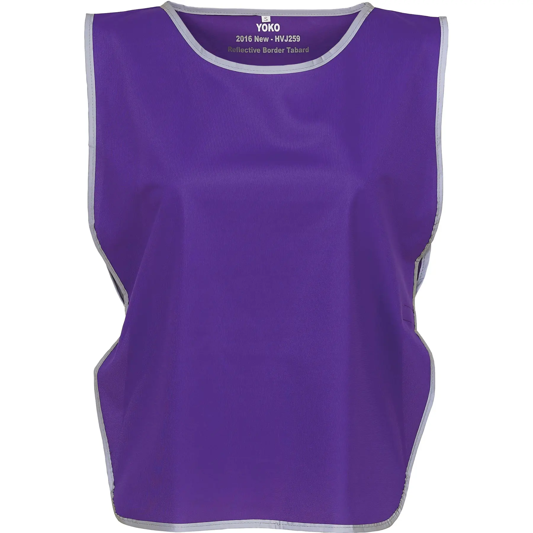 Yoko Chasuble à Bordure Réfléchissante , Violet, Taille 2XL/3XL