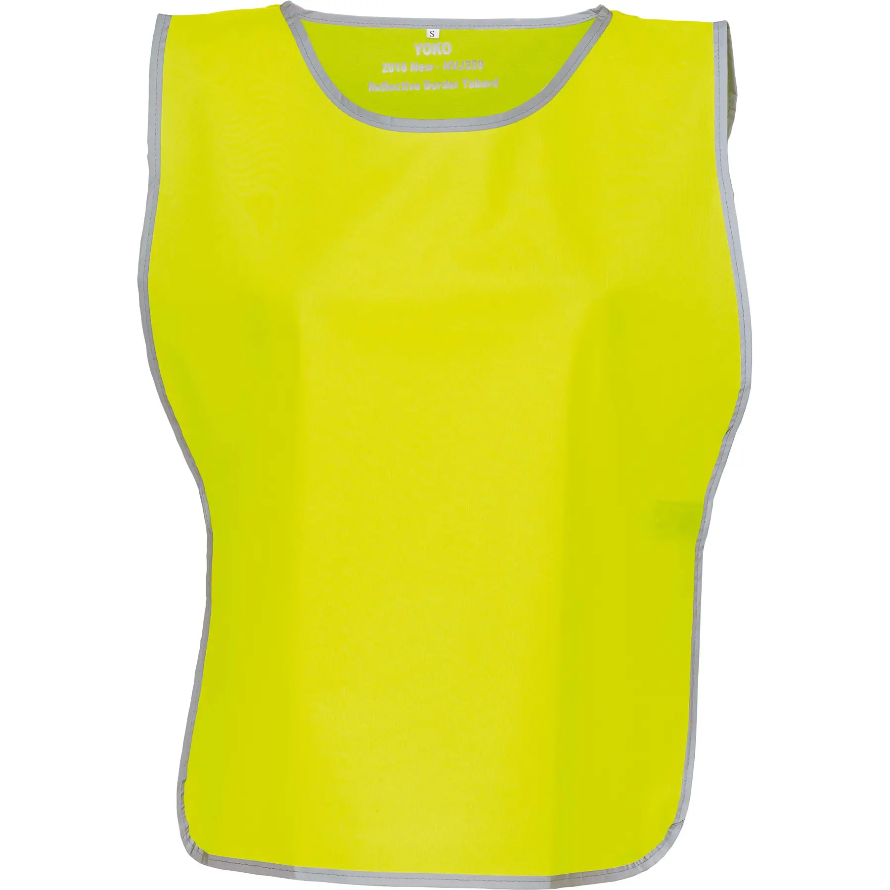 Yoko Chasuble à Bordure Réfléchissante , Jaune, Taille 2XL/3XL