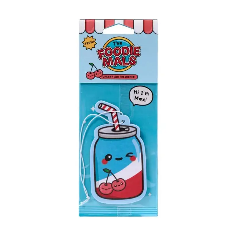 Puckator Unisex Kids Bleu Cherry Air Freshener Foodiemals Max Le Coca Cerise