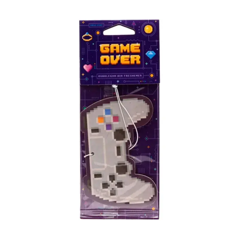 Puckator Unisex Kids Violet Hanging Air Freshener Game Over