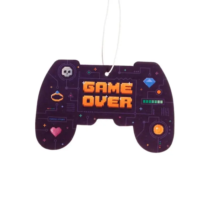 Puckator Unisex Kids Violet Hanging Air Freshener Game Over