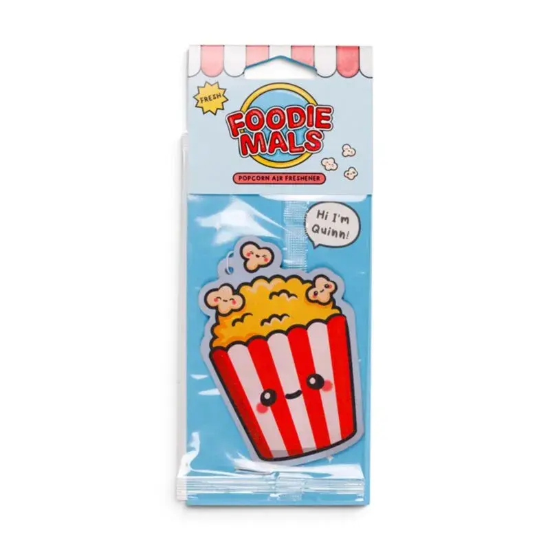 Puckator Unisex Kids Rouge Popcorn Air Freshener Foodiemals