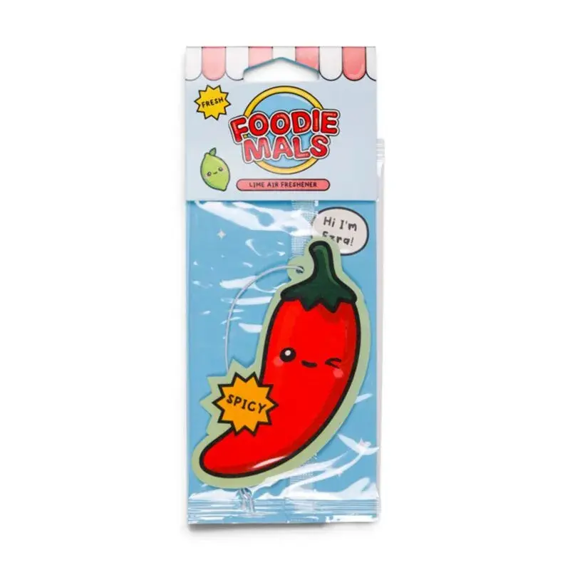 Puckator Unisex Kids Rouge Lemon Air Freshener Foodiemals Chilli