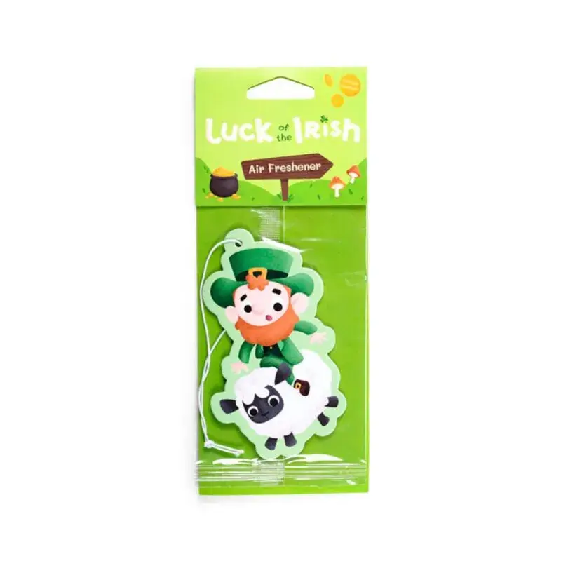 Puckator Unisex Kids Vert Orange Air Freshener Luck Of The Irish Ireland Leprechaun & Mouton