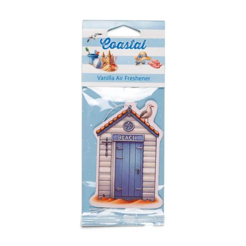 Puckator Unisex Kids Blanc Vanilla Air Freshener Coastal Bord De Mer Cabine