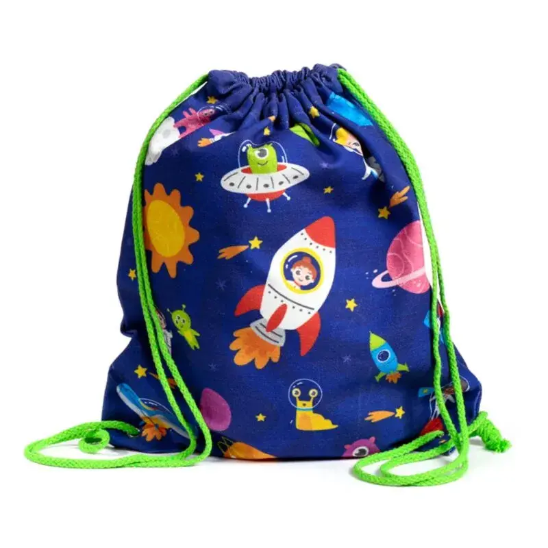 Puckator Unisex Violet Space Patrol String Bag Space Cadet