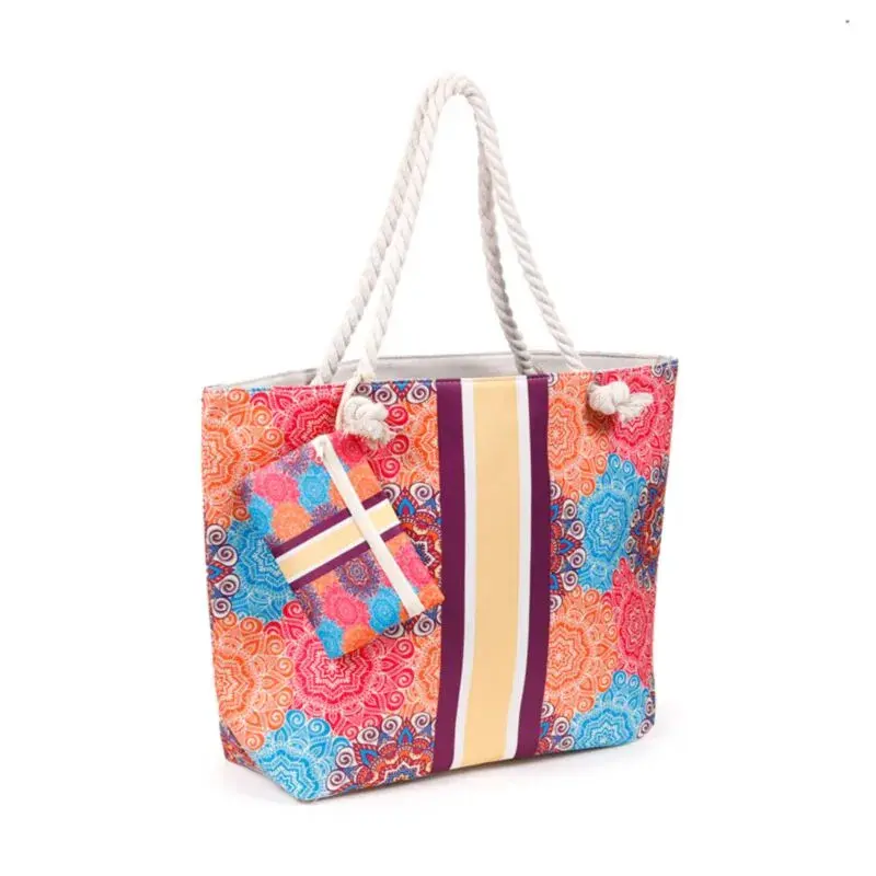 Puckator Unisex Multicolore Beach Bag Mandala