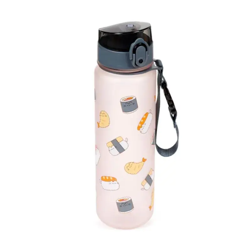 Puckator Unisex Multicolore Water Bottle Pusheen Le Chat Sushi Club