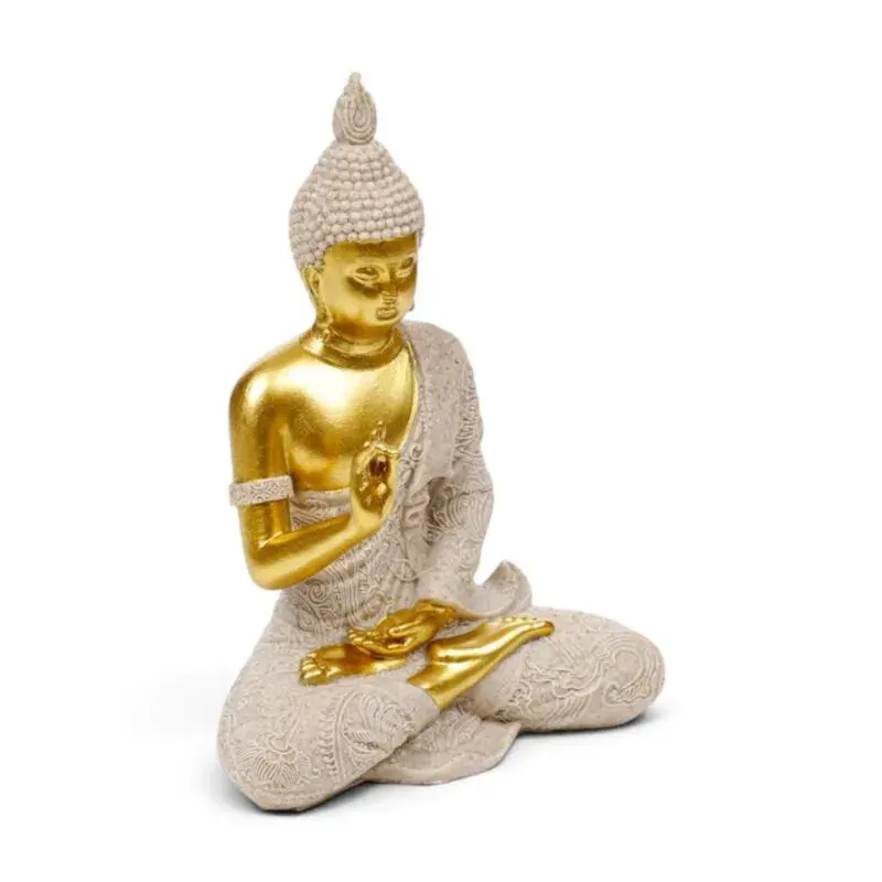 Puckator Doré Figurine Médiation Effet Boudha Thai