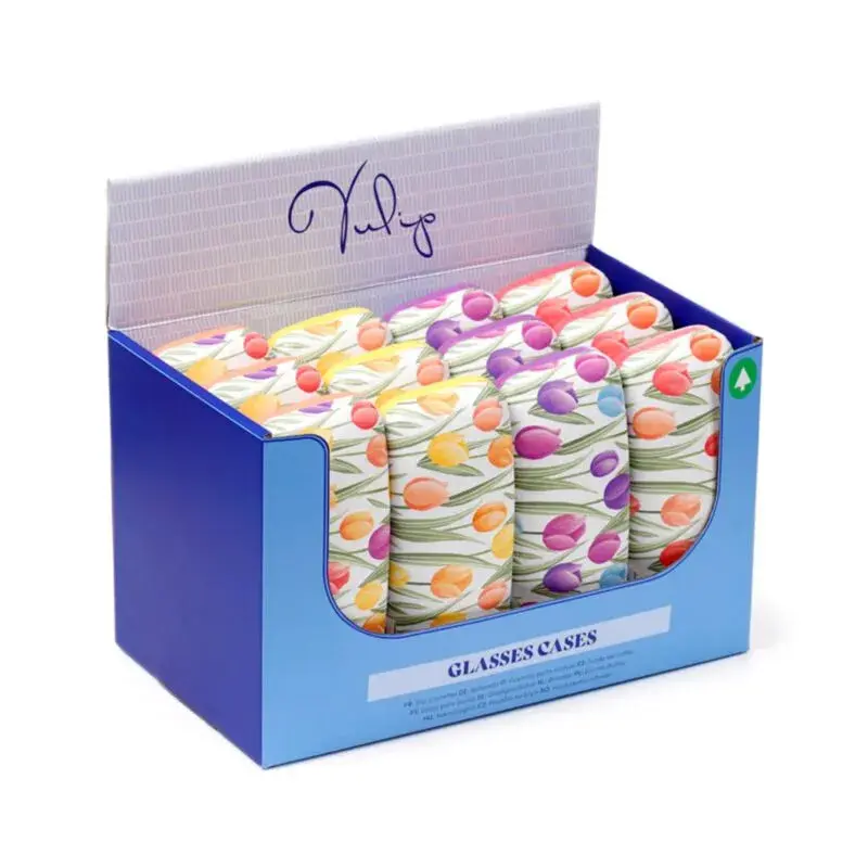 Puckator Unisex Multicolore Glasses Case Tulipes