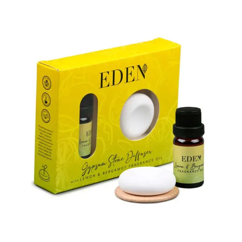 Puckator Jaune Diffuser Citron & Bergamote