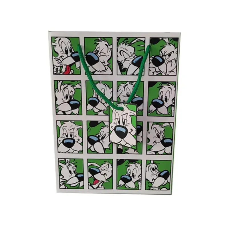 Puckator Unisex Vert Asterix Idefix Portraits Gift Bag