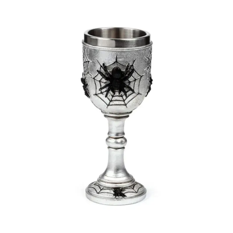 Puckator Gris Spider Web Goblet Decorative Item
