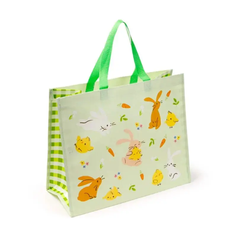 Puckator Unisex Vert Shopping Bag Springtime Printemps