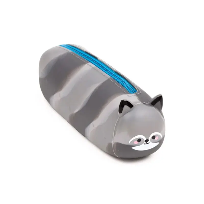 Puckator Unisex Gris Silicone Case Adoramals Romy Le Raton Laveur