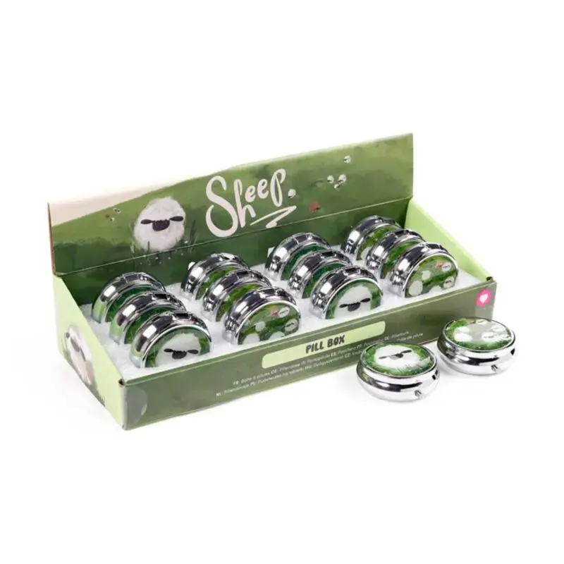 Puckator Vert Pill Box Mouton