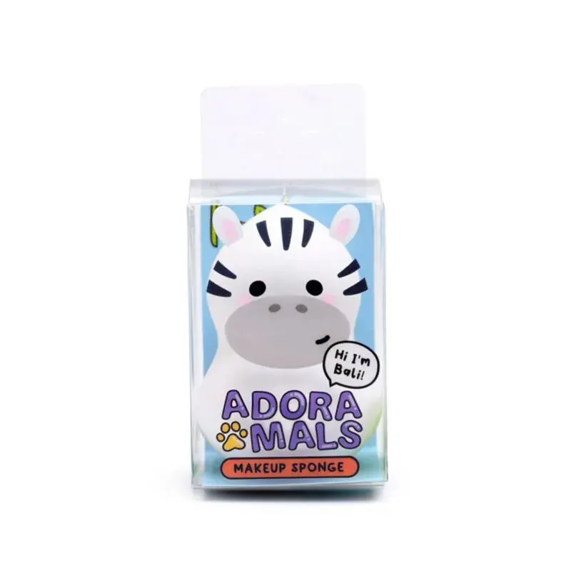 Puckator Blanc Face Sponge Bali Le Zèbre