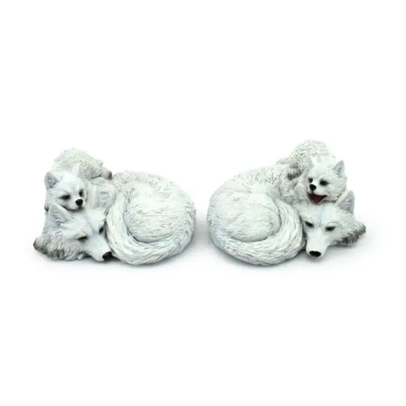 Puckator Blanc Mum Wolf & Cub Figurine