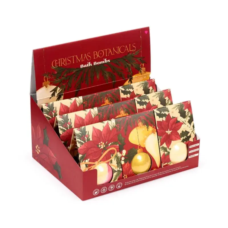 Puckator Multicolore Christmas Flowers Bath Bomb
