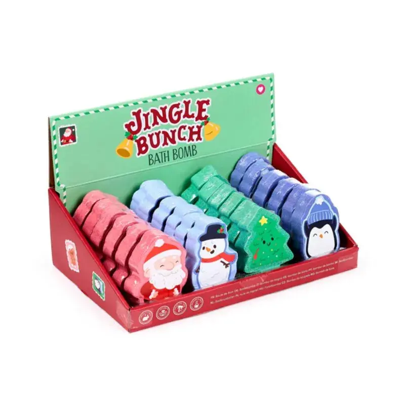 Puckator Multicolore Moulded Bath Bomb Jingle Bunch