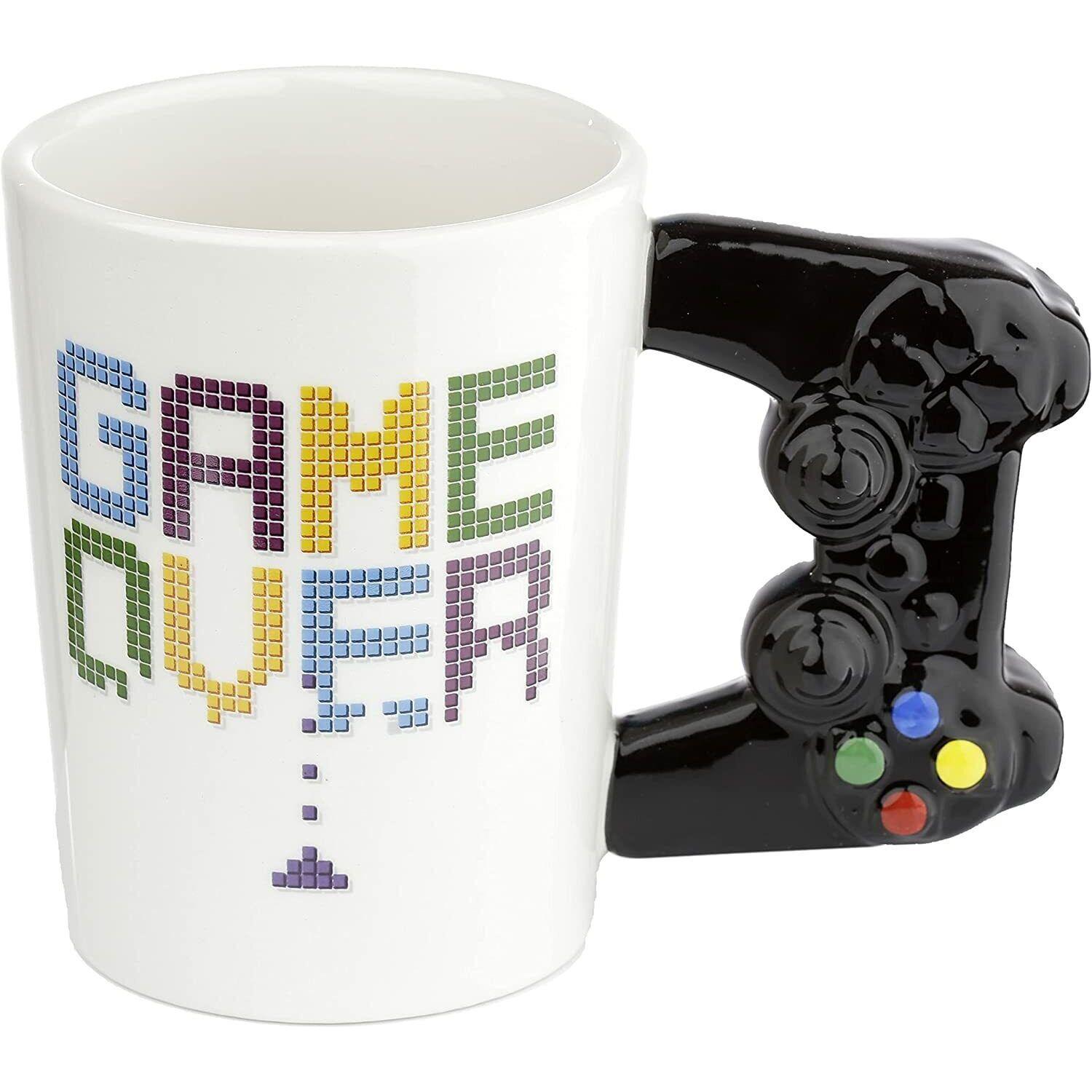5055071719981 - Tasse mit Henkel dekoriert Controller einer Videokonsole game over Puckator