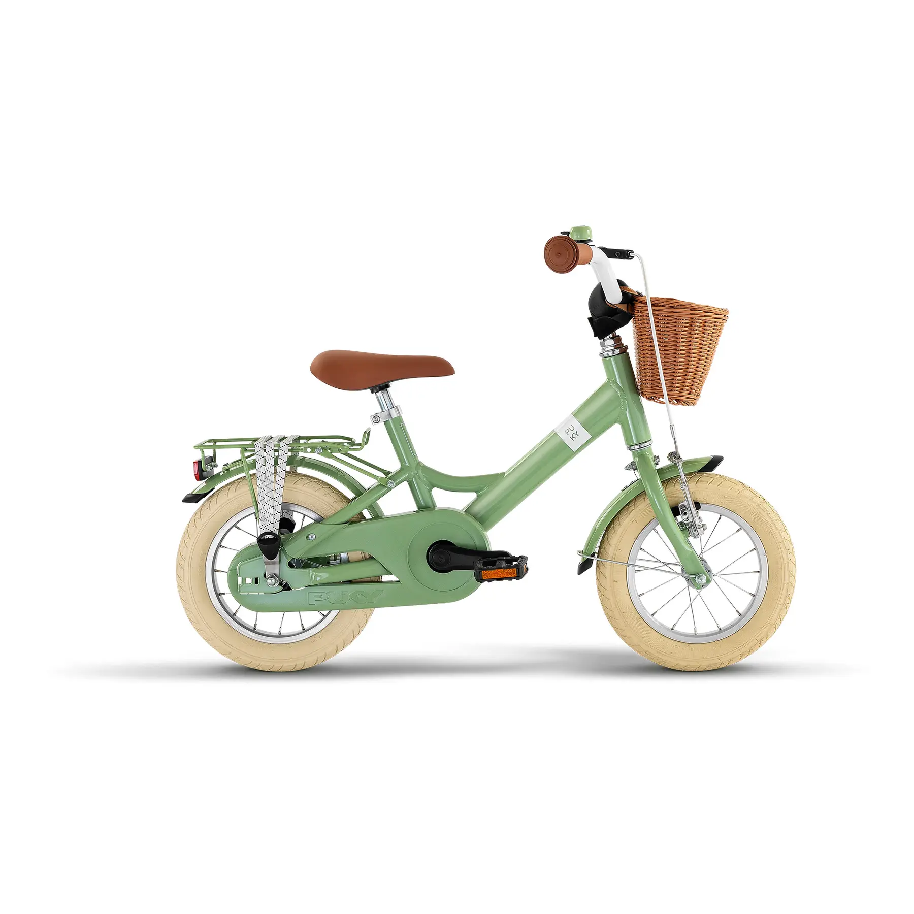 Puky 12 Kinderfiets Youke in Retro Groen