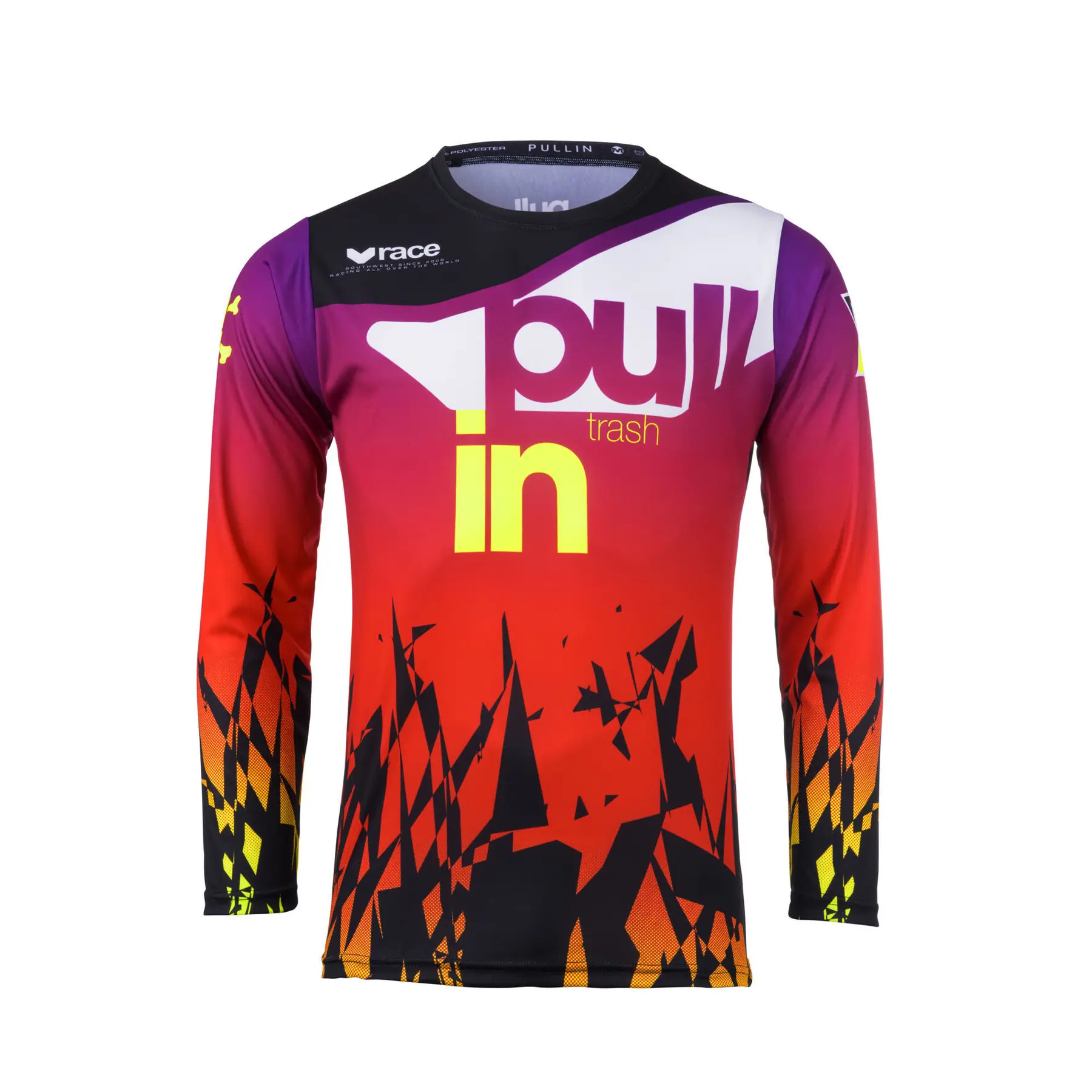 Maillot cross Pull-In Trash neon- 2XL