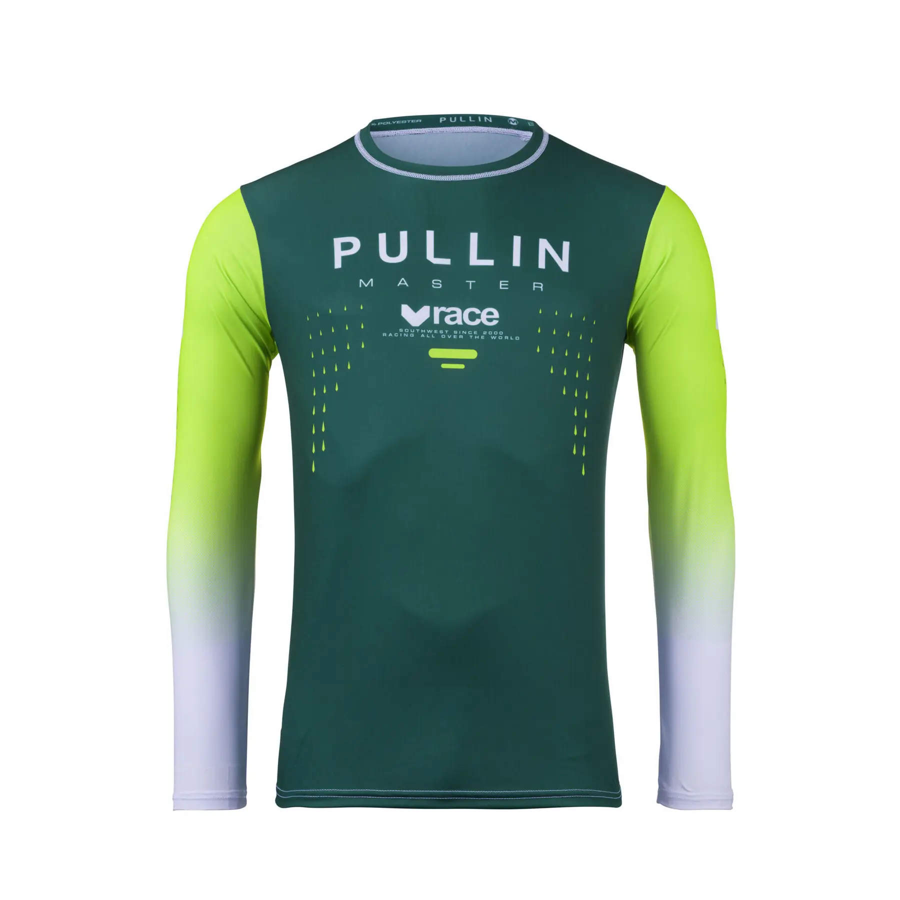 Maillot cross Pull-In Master green- M