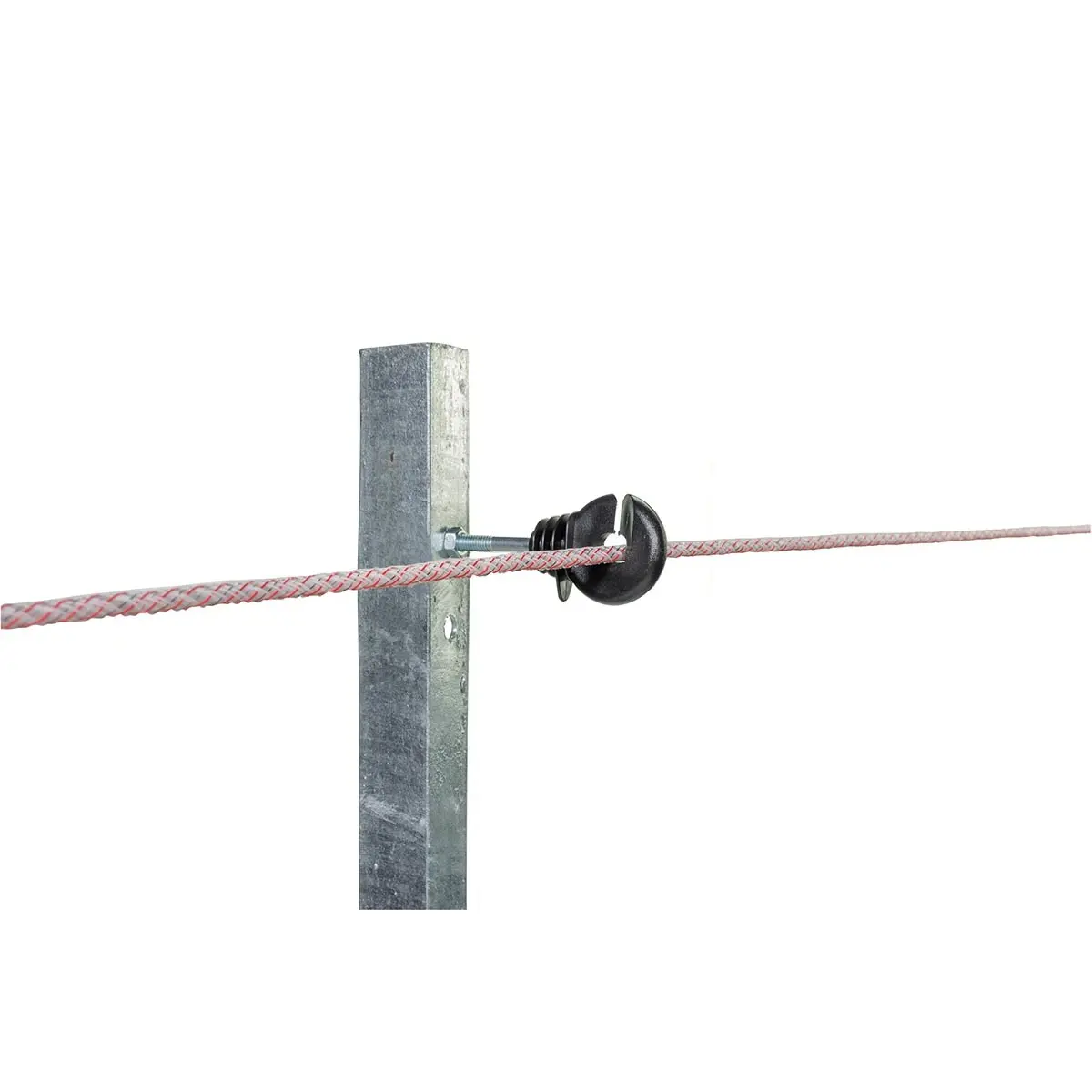 Pulsara Noir Insulators For Electric Ring Fence With Screws Bs M6 (X25)