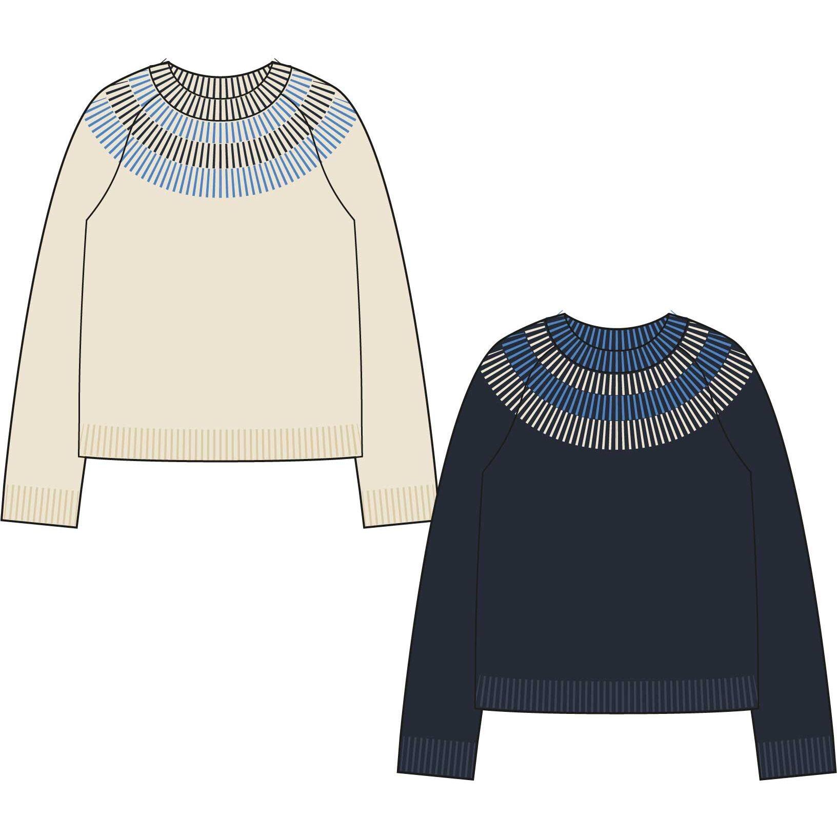 5715574623740 - Damen-Raglanpullover Mimi 5715574623740 - Damen-Raglanpullover Mimi