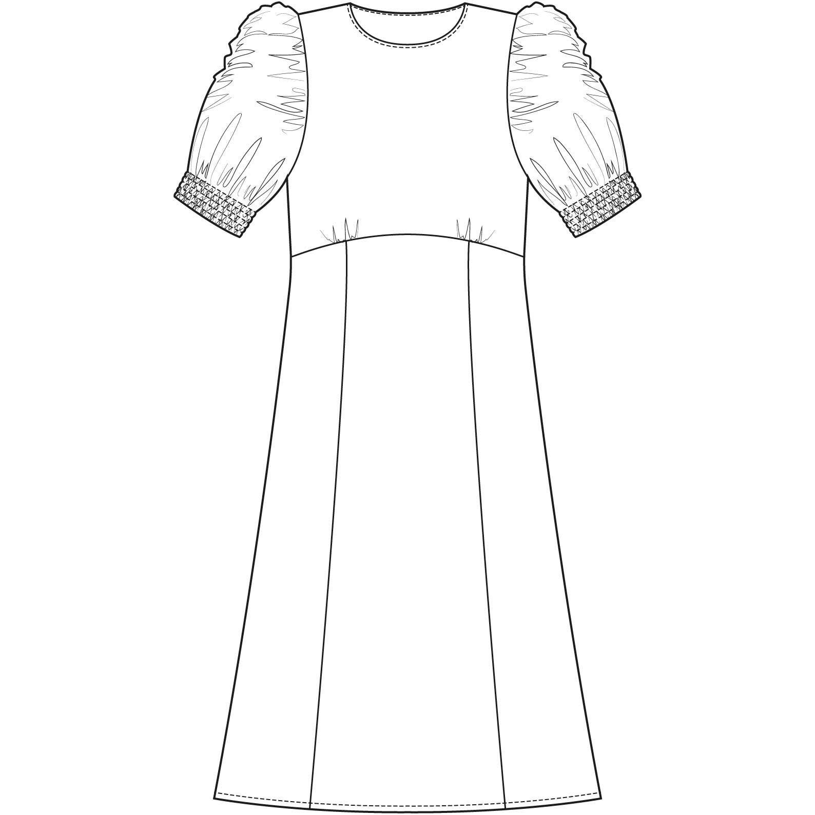 5715749169530 - Langes Kleid Damen Luca