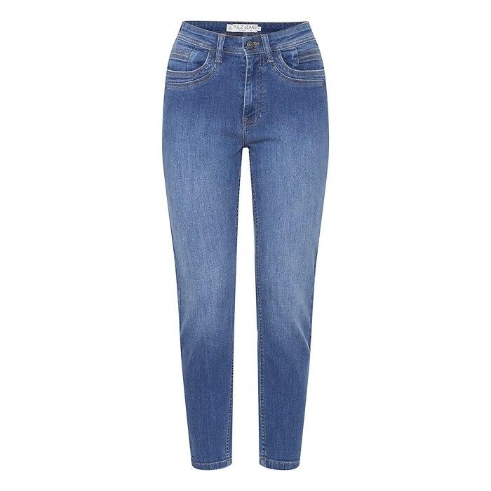 5715574876320 - Hochgeschnittene 7 8 Skinny Jeans für Frauen Katja