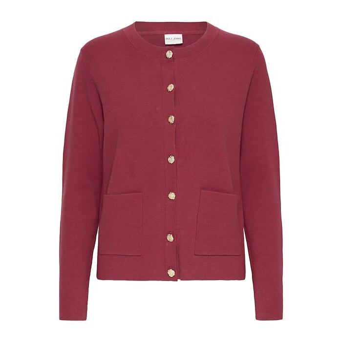 5715750233824 - Damen-Cardigan aus Viskose und Polyester Sara 5715750233824 - Damen-Cardigan aus Viskose und Polyester Sara