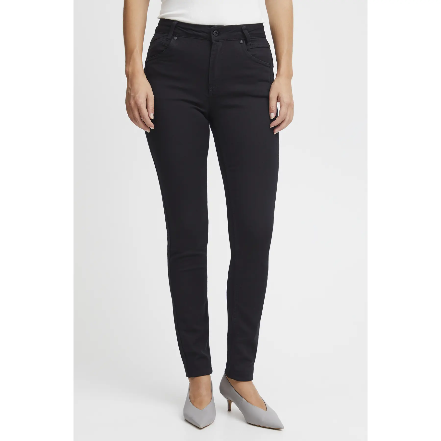 5714348833439 - Jeans mit hoher Taille Damen Carmen Skinny