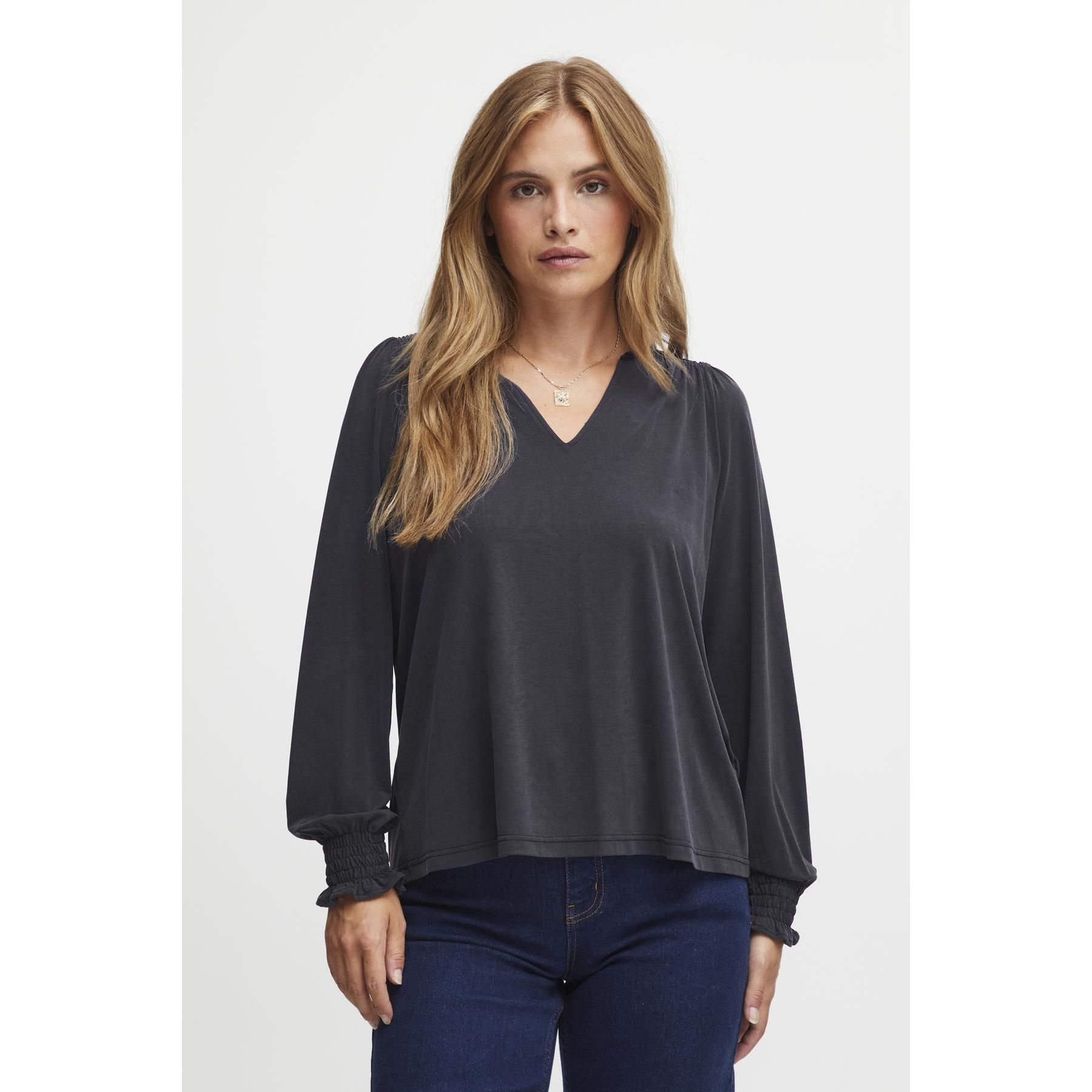 5715373251083 - Damenbluse mit V-Ausschnitt Lippa