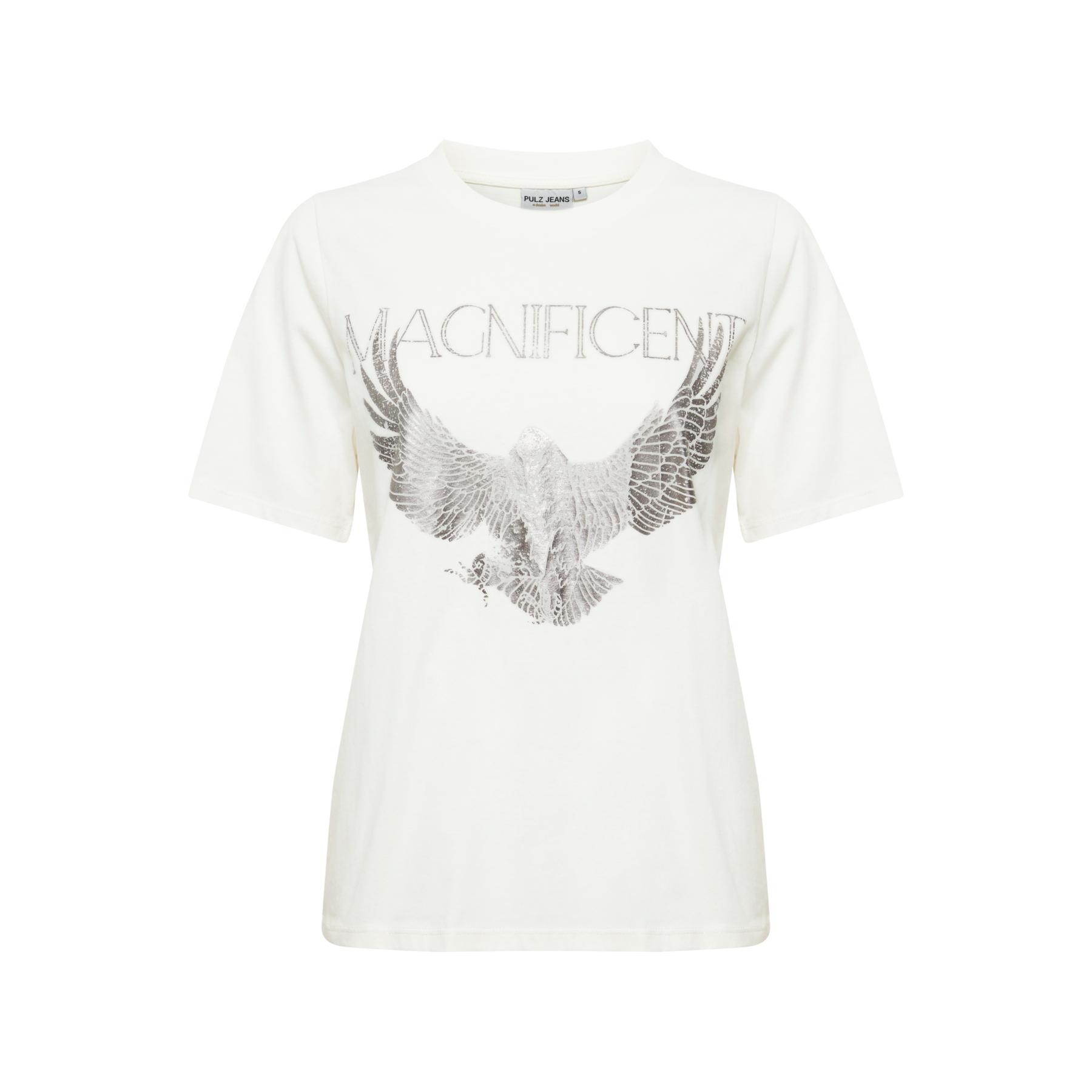 5715373249271 - T-Shirt mit Metallic-Druck Frau Maddie