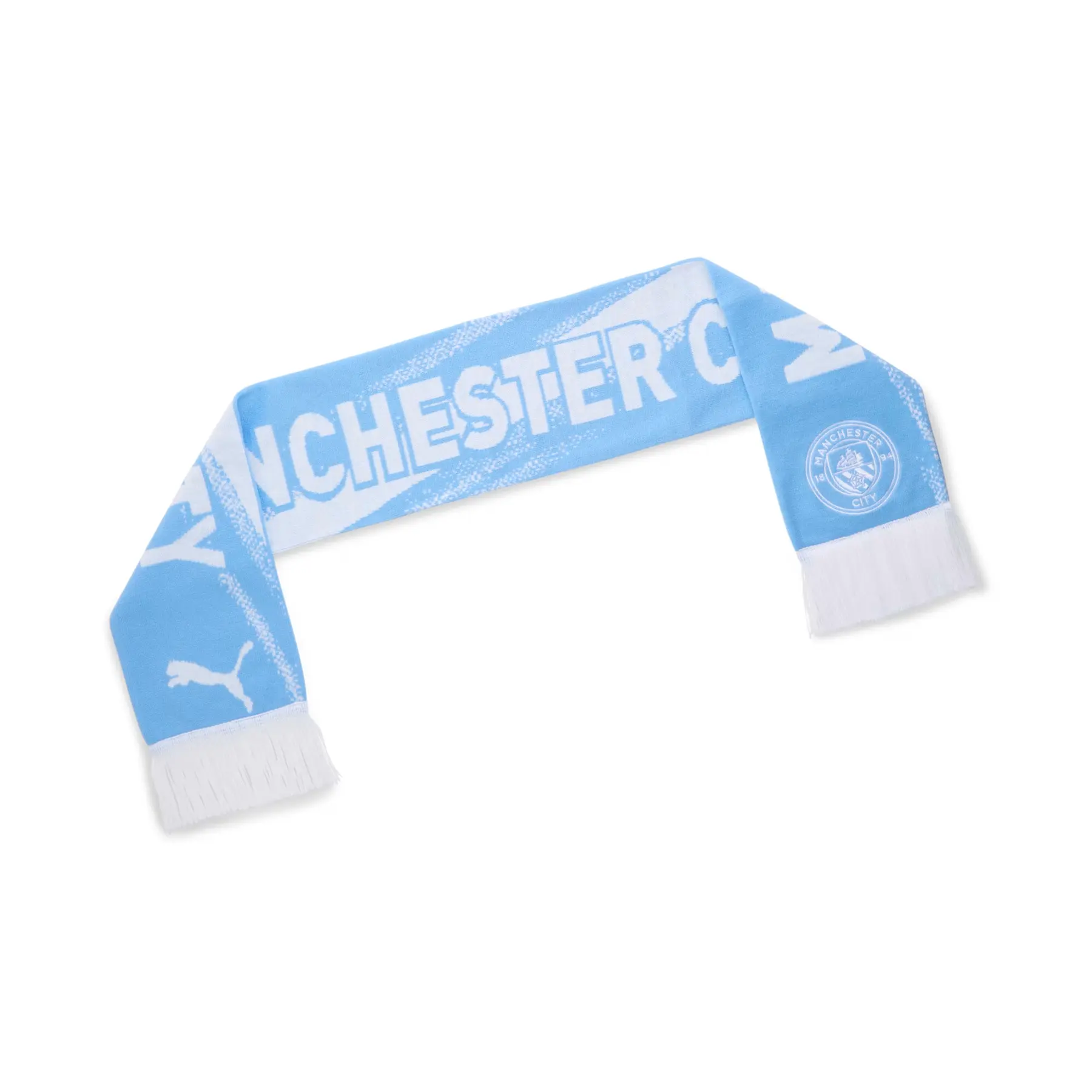Puma Unisex Bleu Manchester City Scarf Ess