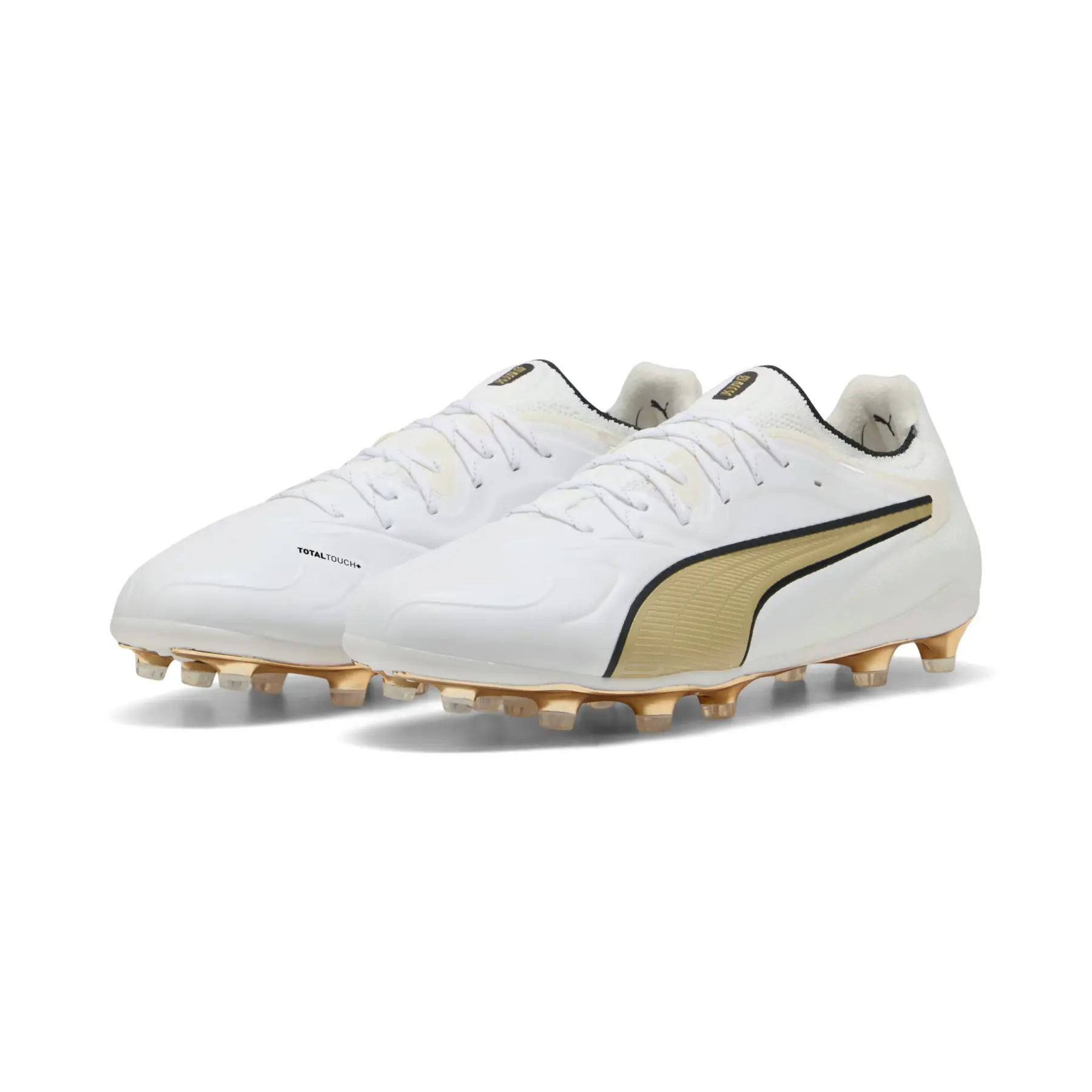 PUMA KING サッカーシューズ ホワイト/ゴールド Football boots Puma King 20 Ultimate FG/AG | Foot-Store