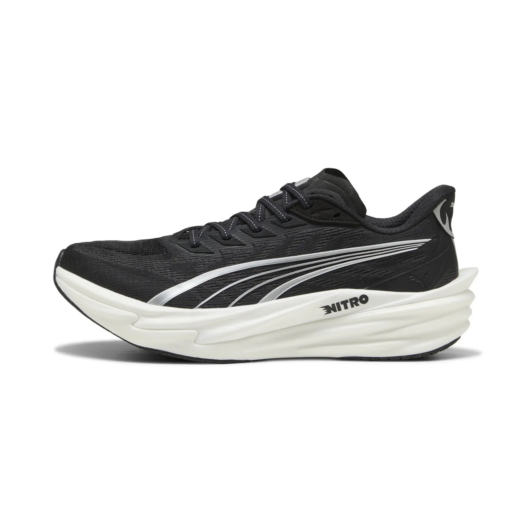 Puma Men's Noir Running Shoes Deviate Nitro 4