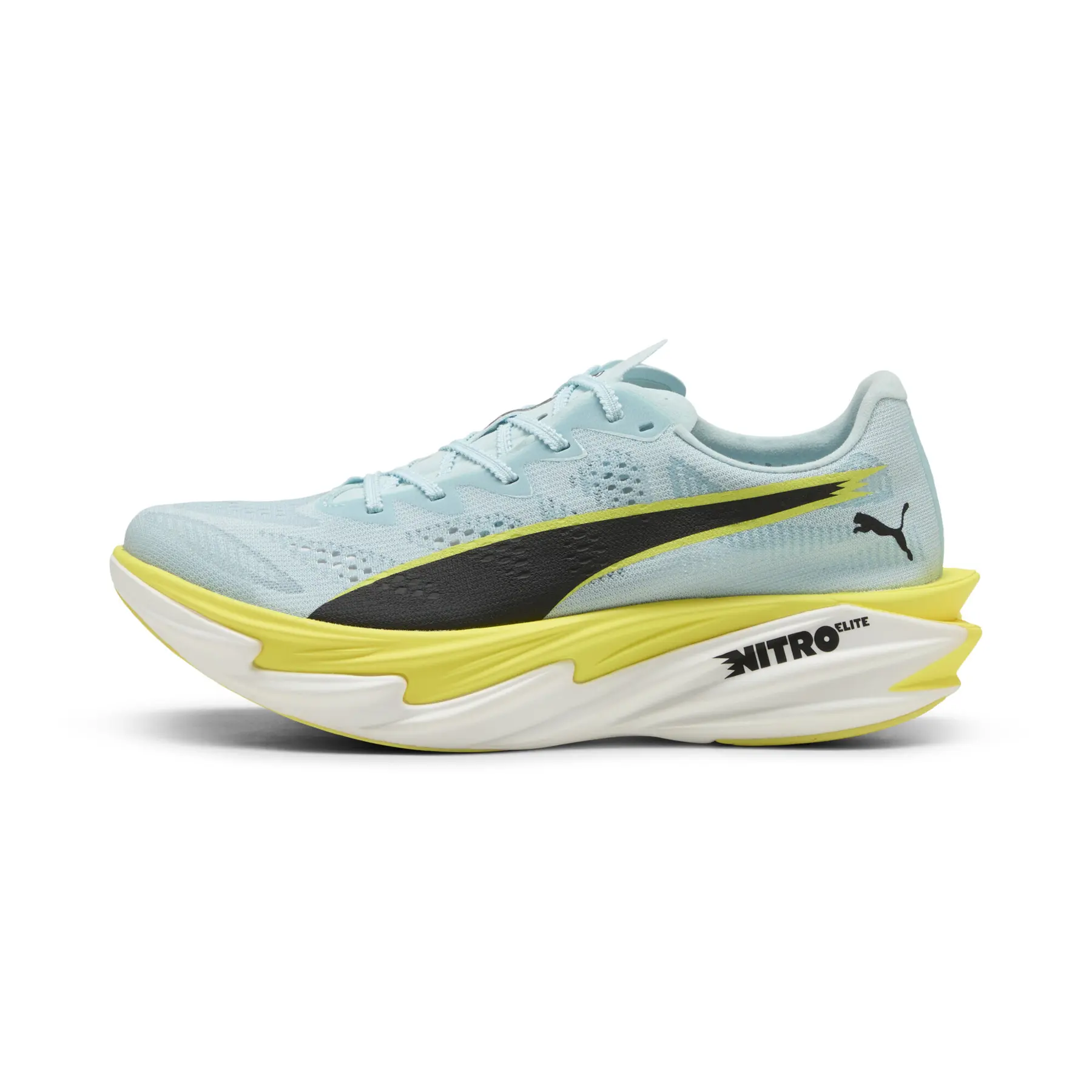 Puma Women's Blanc Running Shoes Deviate Nitro Elite 4
