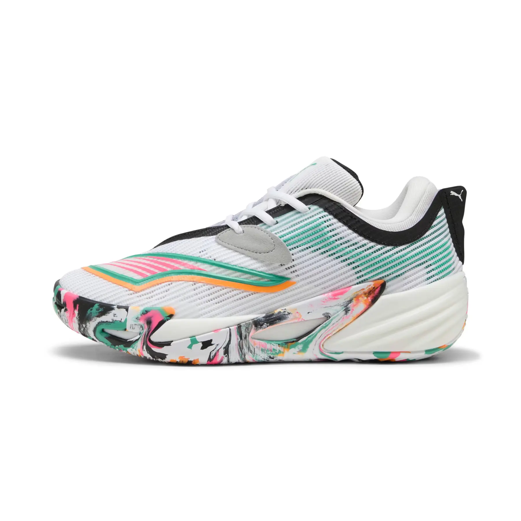！美品！PUMA ALL NITRO 2 puma-312846-01-white-vibrant-