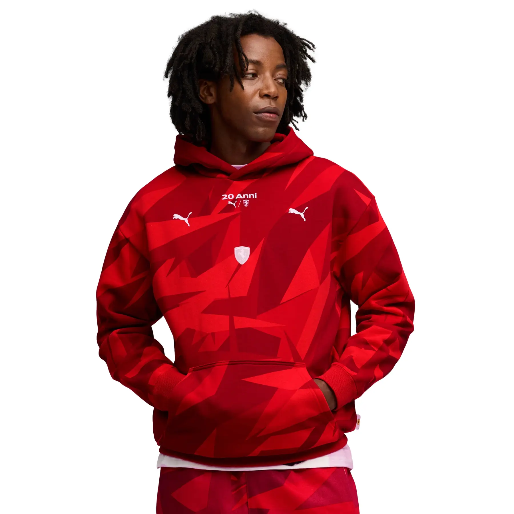 Hooded Sweatshirt Puma Scuderia Ferrari HP 20 Years of Red