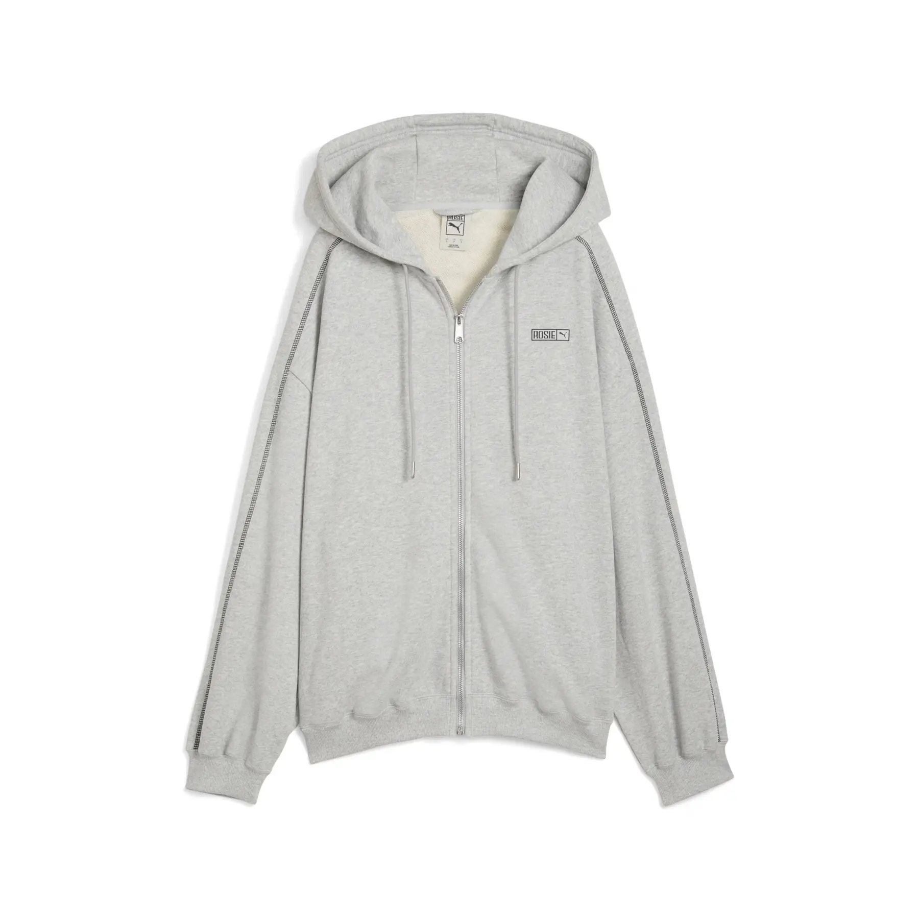 Image of Oversized Hoodie Full-Zip Damen Puma