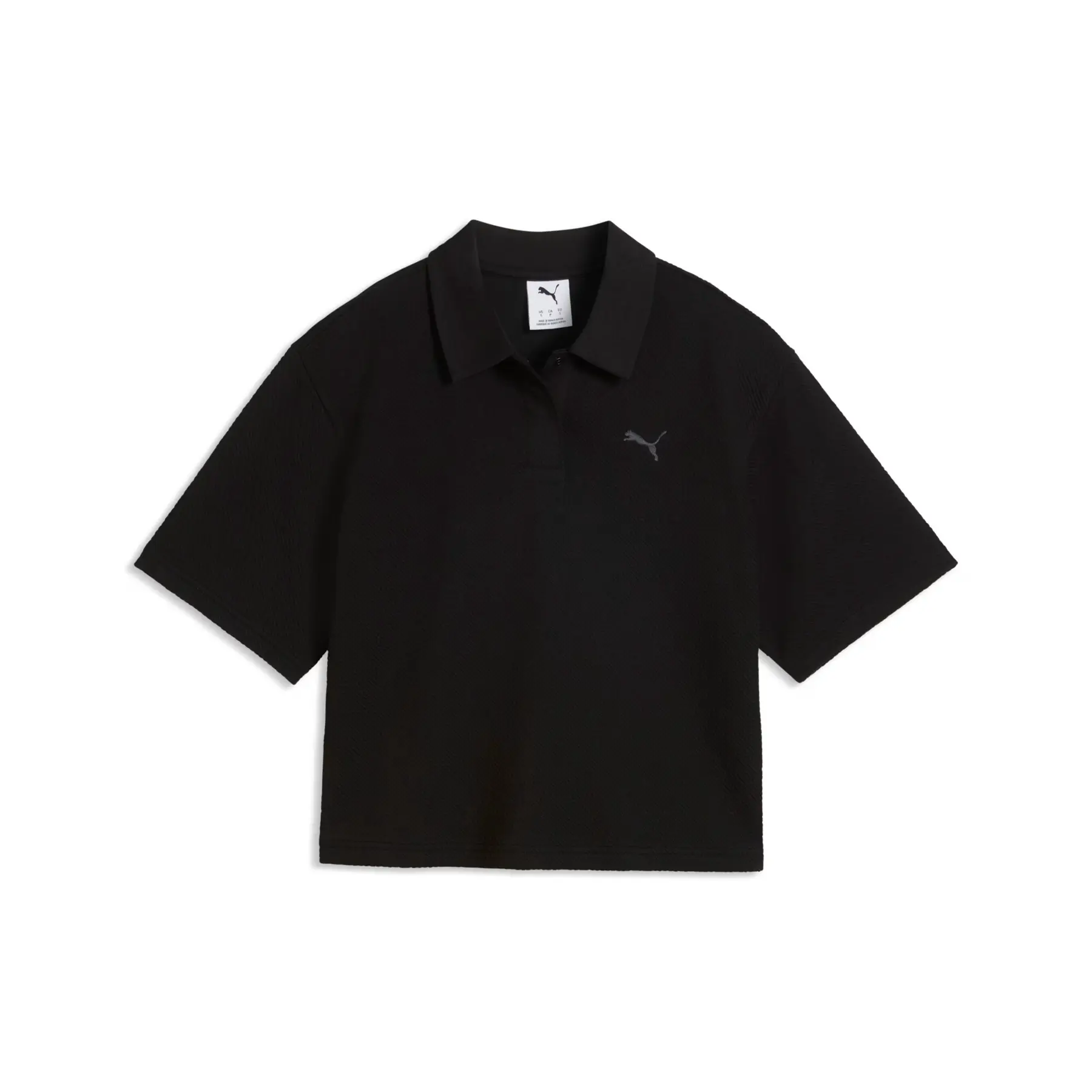 T-shirt rétro col polo donna